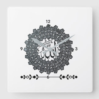 Horloge Carrée Every moment mallers Wall Clock