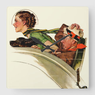 Horloge Carrée Exaltation