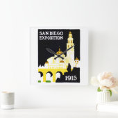 Horloge Carrée Exposition de San Diego en 1915 (Maison)