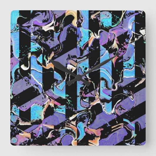 Horloge Carrée Eyesore large clock (Recto)