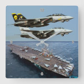 HORLOGE CARRÉE F-14 TOMCAT (Recto)