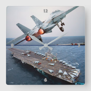 HORLOGE CARRÉE F-14 TOMCAT