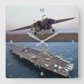 HORLOGE CARRÉE F-14 TOMCAT (Recto)