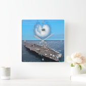 HORLOGE CARRÉE F-14 TOMCAT (Maison)