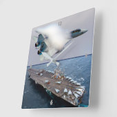 HORLOGE CARRÉE F-14 TOMCAT (Angle)