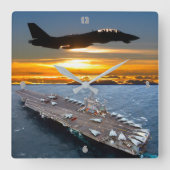 HORLOGE CARRÉE F-14 TOMCAT (Recto)