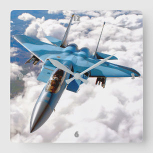 HORLOGE CARRÉE F-15D AIGLE