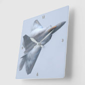 HORLOGE CARRÉE F-22 RAPTEUR (Angle)