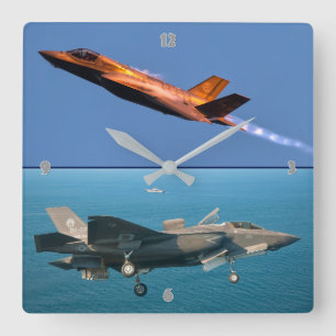 HORLOGE CARRÉE F-35B LIGHTNING II