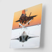 HORLOGE CARRÉE F-35B LIGHTNING II (Angle)