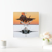 HORLOGE CARRÉE F-35B LIGHTNING II (Maison)