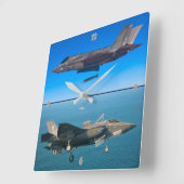 HORLOGE CARRÉE F-35B LIGHTNING II (Angle)