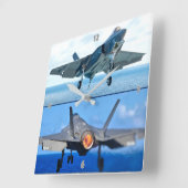 HORLOGE CARRÉE F-35C LIGHTNING II (Angle)