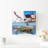 HORLOGE CARRÉE F-4 PHANTOM (Maison)