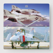 HORLOGE CARRÉE F-4 PHANTOM (Recto)