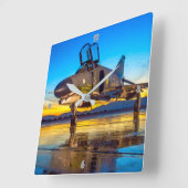 HORLOGE CARRÉE F-4 PHANTOM (Angle)