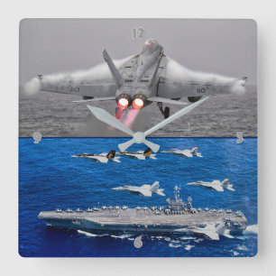 HORLOGE CARRÉE F/A-18 SUPER HORNET