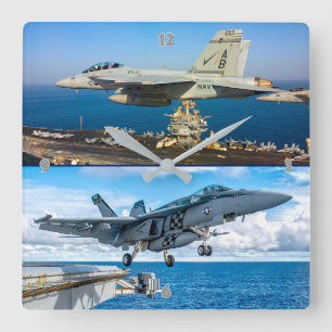 HORLOGE CARRÉE F/A-18 SUPER HORNET