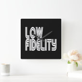 Horloge Carrée Faible fidélité (Maison)