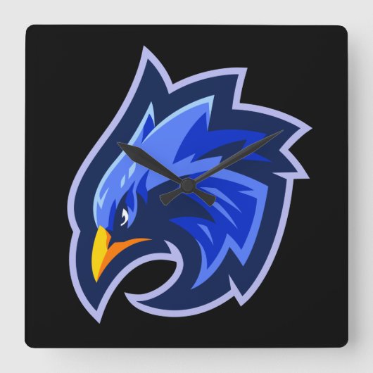 Horloge Carrée Falcon (Recto)