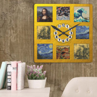 Famous Painting Art Clock/Van Gogh, da Vinci