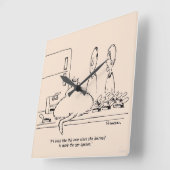 Horloge Carrée Fat (Angle)