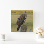 Horloge Carrée Faucon de B33 Swainson (Maison)