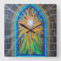 Fenêtre en verre de l'église Light 3