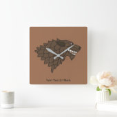 Horloge Carrée Fenrir/Fenriswolf (Maison)