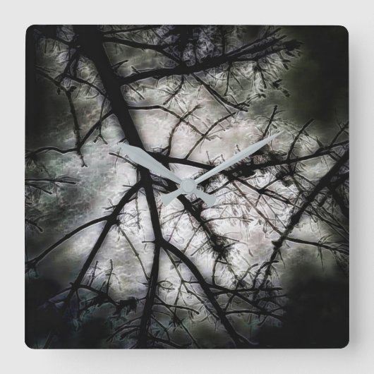 Horloge Carrée Fermeture (Recto)