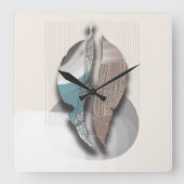 Horloge Carrée feuilles_d'automne_1 (Recto)