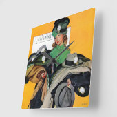 Horloge Carrée Fille Hatcheck (Angle)