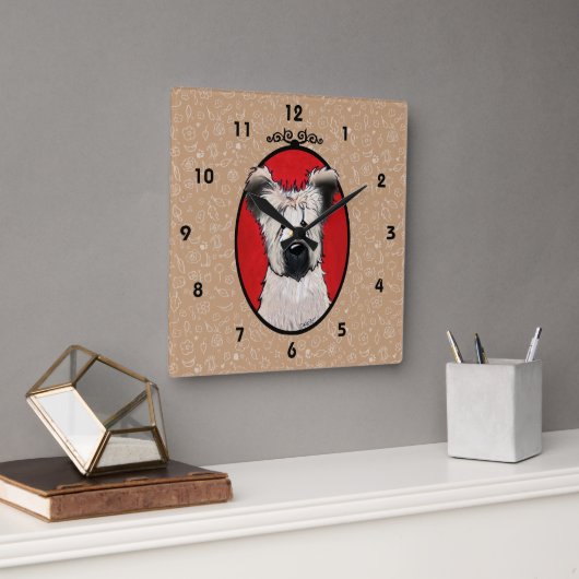 Horloge Carrée Film Briard Wall Clock (Bureau)