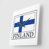 Horloge Carrée Finland wall clock (Angle)