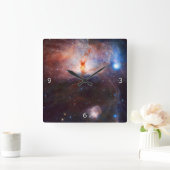 Horloge Carrée Fires of the Flame Nebula (Maison)