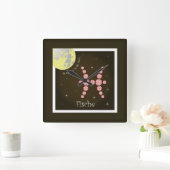 Horloge Carrée Fische 19. Februar bis 20. März Uhr (Maison)