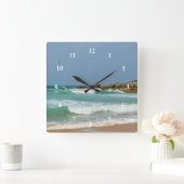 Horloge Carrée Fistral Beach Newquay Cornwall Angleterre (Maison)
