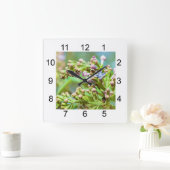 Horloge Carrée Fleur de lilas - Primus Inter Pares (Maison)