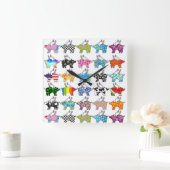 Horloge Carrée flying pick (Maison)