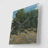 Horloge Carrée Fontainebleau (Angle)