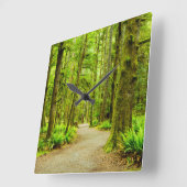 Horloge Carrée Forest | Parc national olympic (Angle)
