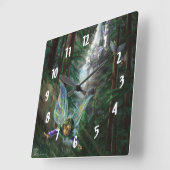 Horloge Carrée Forêt du château de Fairy (Angle)