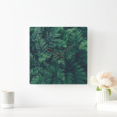Horloge Carrée Forêt | Fermes des bois (Maison)