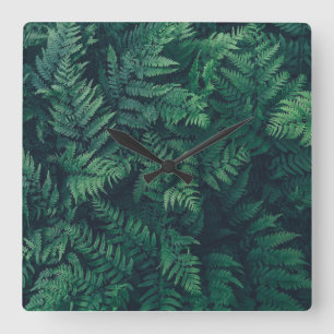 Horloge Carrée Forêt   Fermes des bois