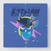 Horloge Carrée Forever Batman Light Up Head Graphic (Recto)