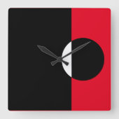 Horloge Carrée Formes d'art (Recto)