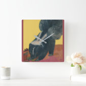 Horloge Carrée foutre (Maison)