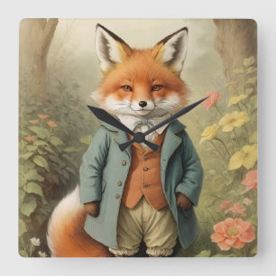 Horloge Carrée Fox