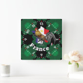 Horloge Carrée France (Maison)