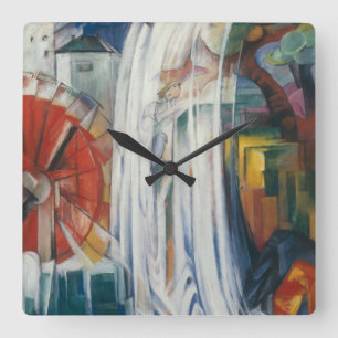 Horloge Carrée Franz Marc
